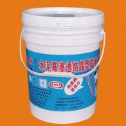 Placing the chemical plastic bu